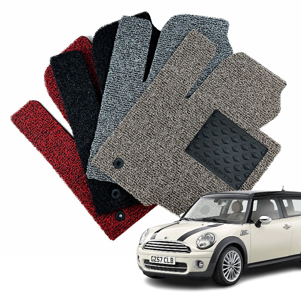 컨셉토디자인 확장형 코일매트 미니 클럽맨 1세대 (2007~2014) 1열2열 세트