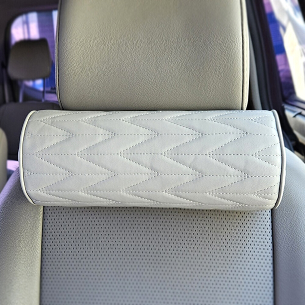 레버 차량용 메모리폼 헤드레스트 목쿠션 2P세트