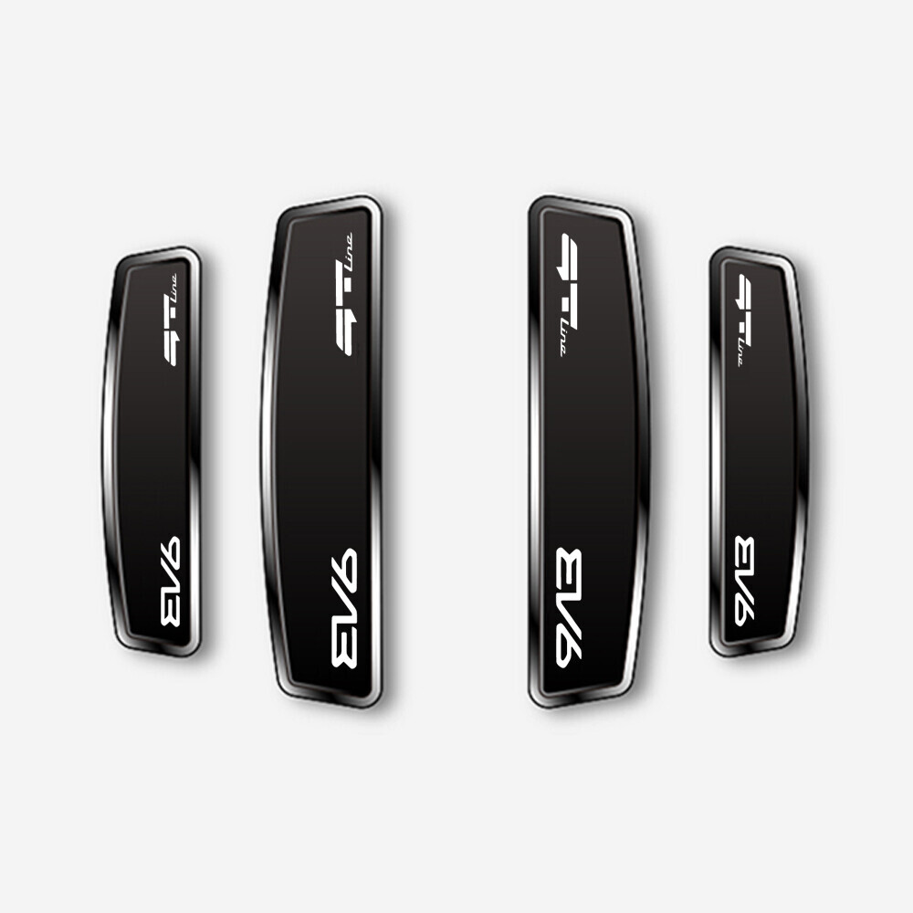 블랙 쉴드 엠블럼 도어가드 EV6 GT라인(B타입)