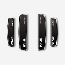 블랙 쉴드 엠블럼 도어가드 EV6 GT(B타입)