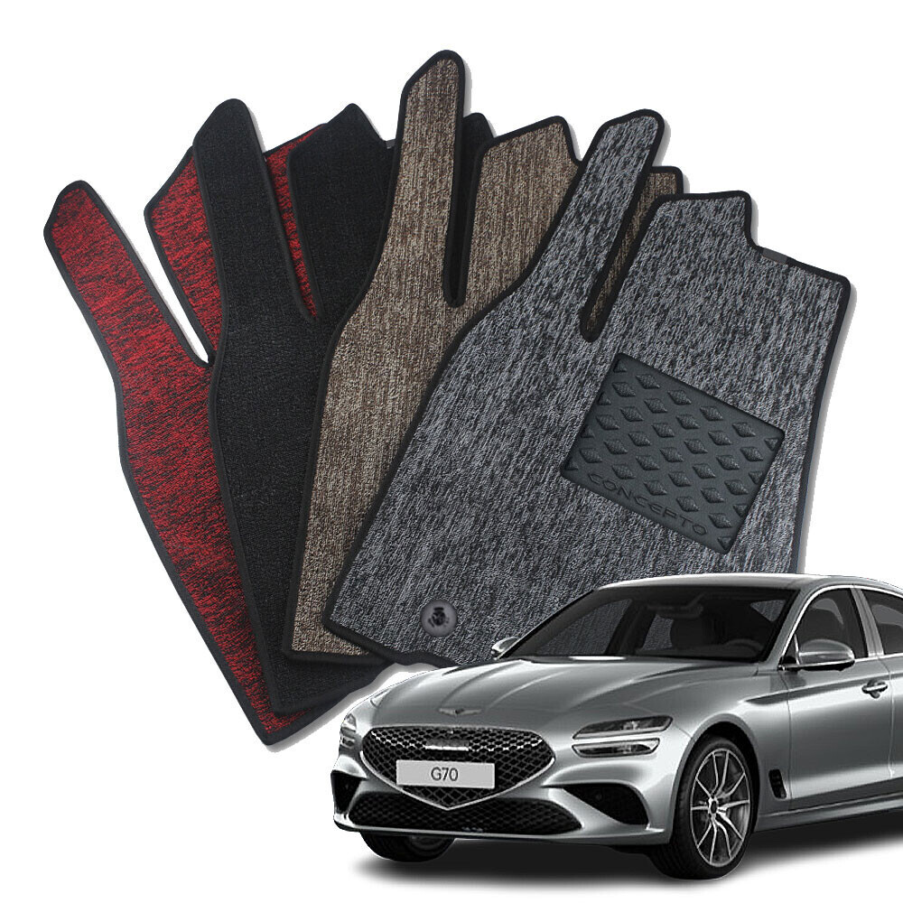 컨셉토 프리미엄 뉴코일 트랩매트 제네시스 G70 1열2열 세트