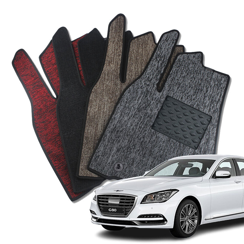 컨셉토 프리미엄 뉴코일 트랩매트 제네시스 G80 1열2열 세트