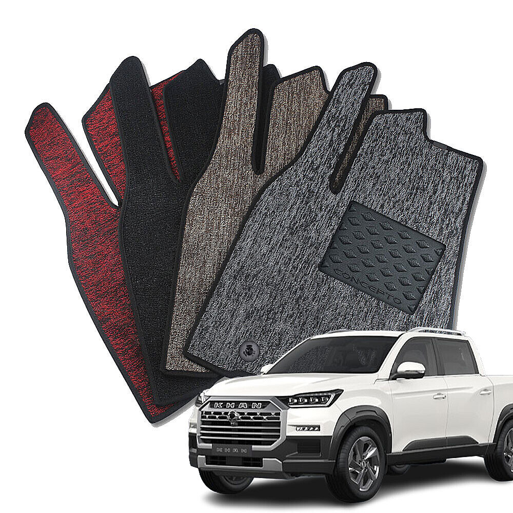 컨셉토 프리미엄 뉴코일 트랩매트 렉스턴 스포츠 칸 1열2열 세트