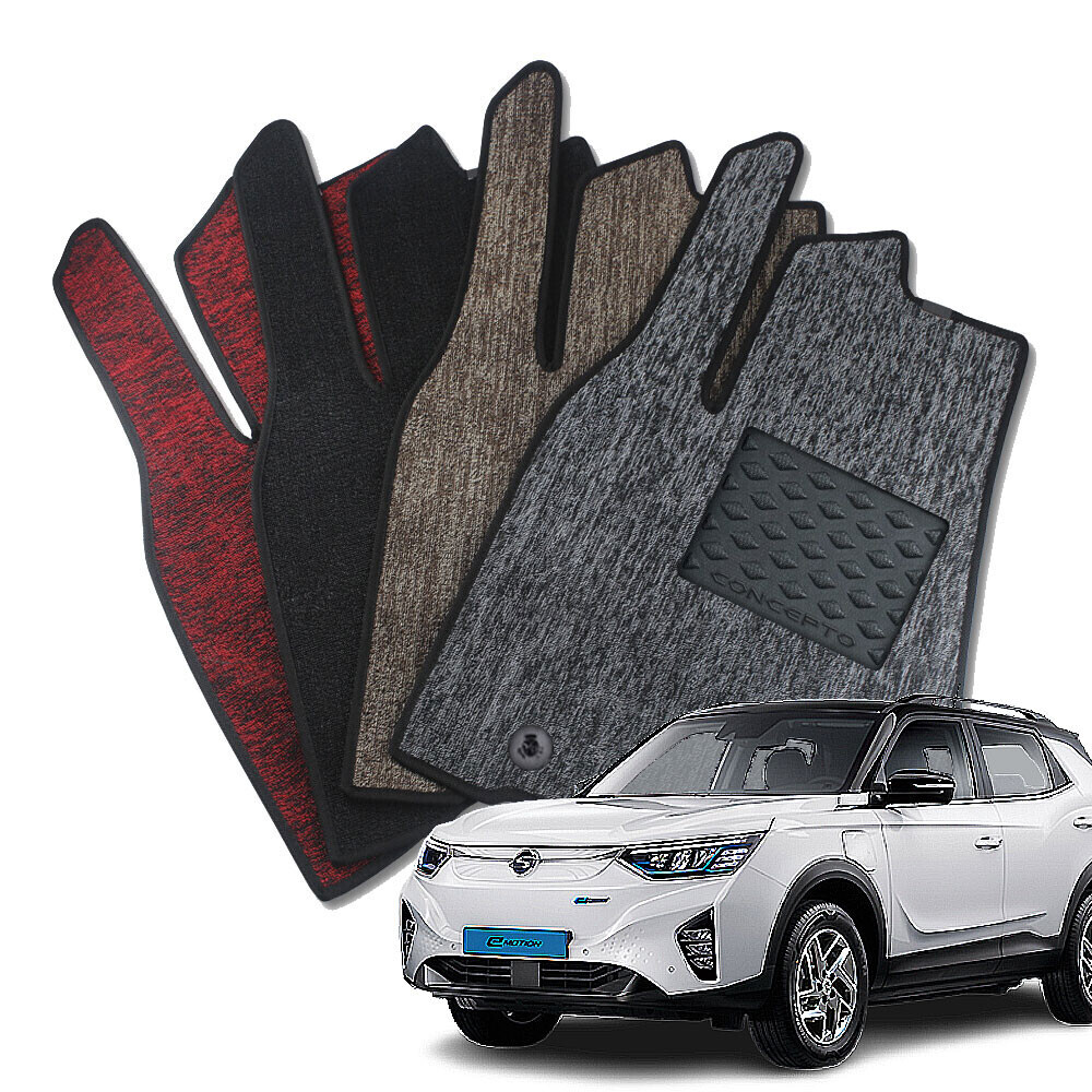 컨셉토 프리미엄 뉴코일 트랩매트 코란도 이모션 1열2열 세트