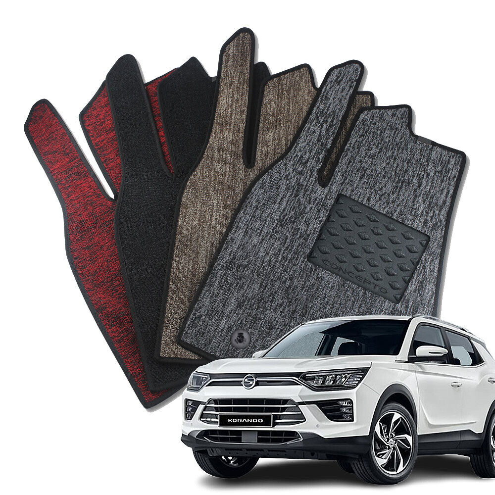 컨셉토 프리미엄 뉴코일 트랩매트 뷰티풀 코란도 1열2열 세트