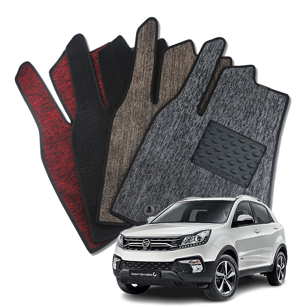 컨셉토 프리미엄 뉴코일 트랩매트 코란도C 1열2열 세트