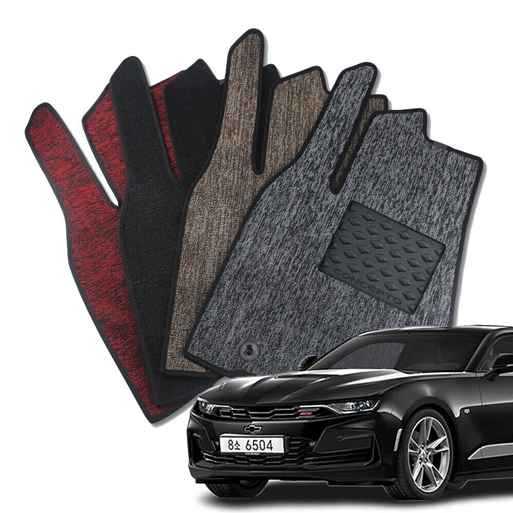 컨셉토 프리미엄 뉴코일 트랩매트 카마로 SS 1열2열 세트