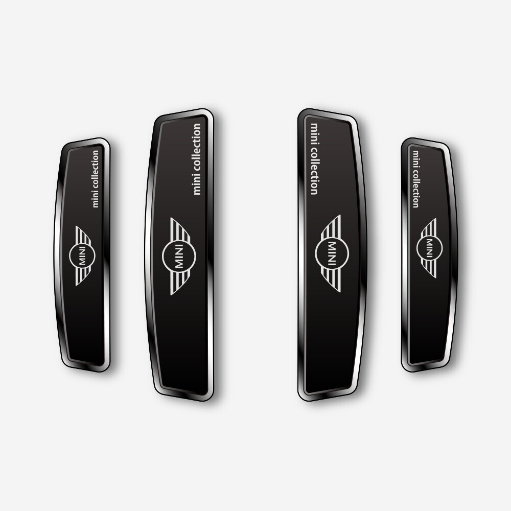 블랙 쉴드 엠블럼 도어가드 BMW MINI 미니