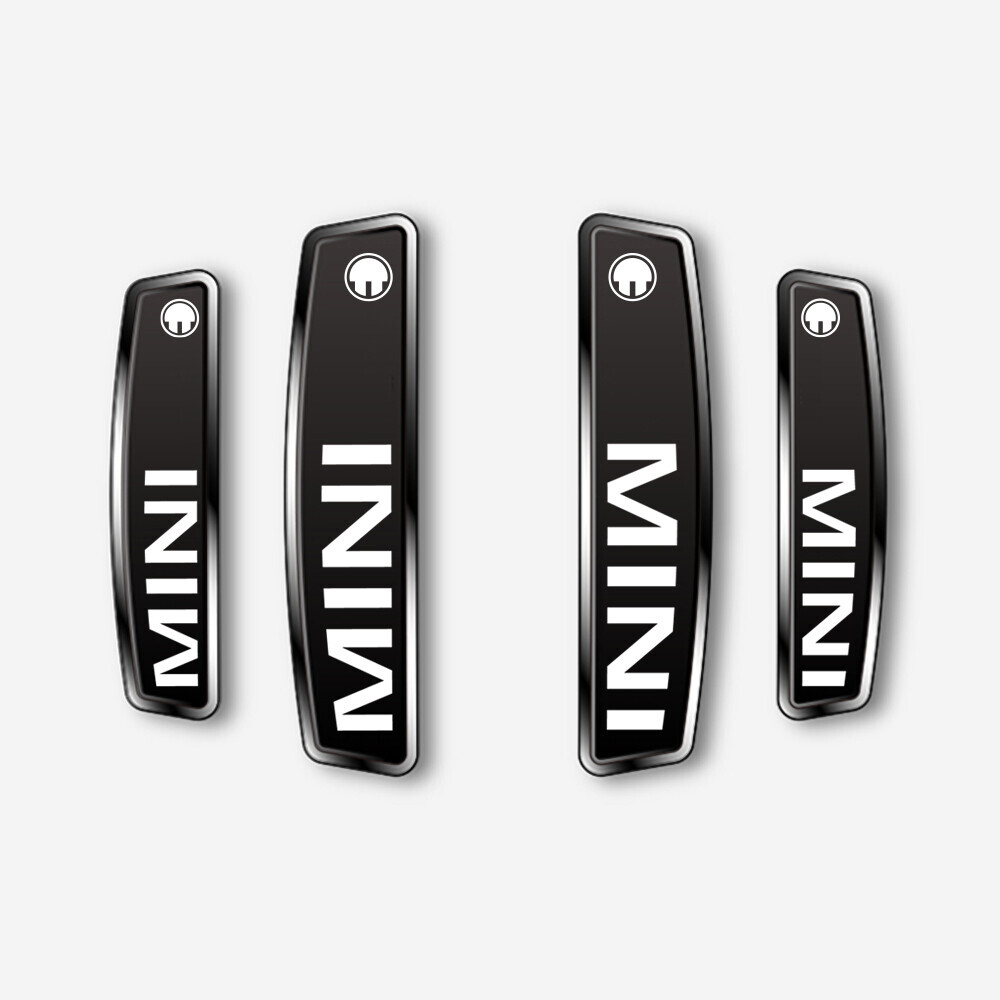블랙 쉴드 엠블럼 도어가드 BMW MINI 미니 전기차