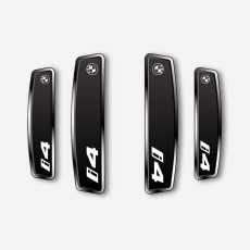 블랙 쉴드 엠블럼 도어가드 BMW i4