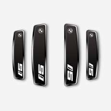 블랙 쉴드 엠블럼 도어가드 BMW i5