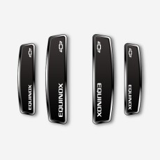 블랙 쉴드 엠블럼 도어가드 이쿼녹스