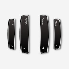 블랙 쉴드 엠블럼 도어가드 폴스타