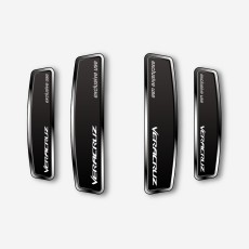 블랙 쉴드 엠블럼 도어가드 베라크루즈