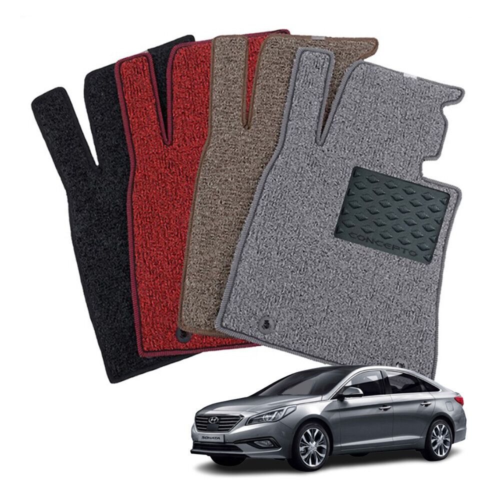 컨셉토디자인 엣지확장형 코일매트 LF소나타 뉴라이즈 운전석1p