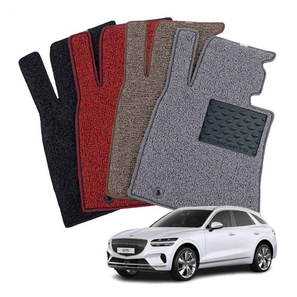 컨셉토디자인 엣지확장형 코일매트 제네시스GV70 운전석1p