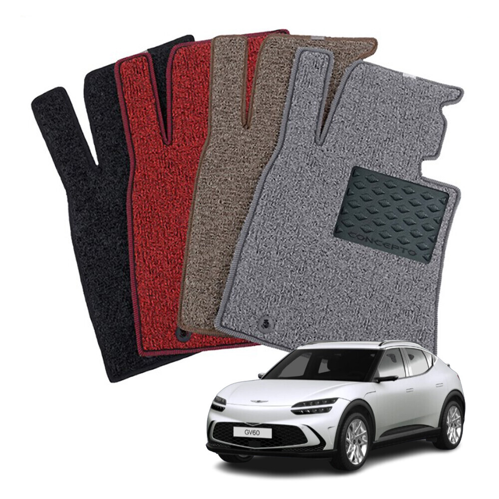 컨셉토디자인 엣지확장형 코일매트 제네시스GV60 운전석1p