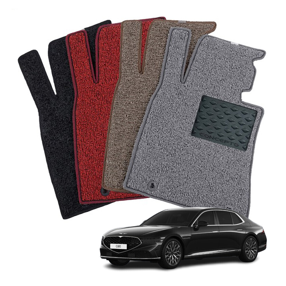 컨셉토디자인 엣지확장형 코일매트 제네시스 G90 운전석1p