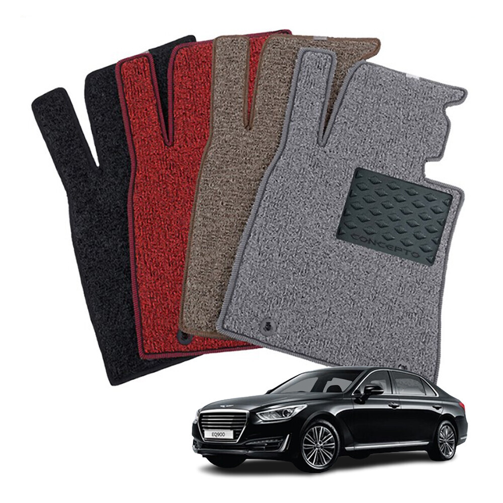 컨셉토디자인 엣지확장형 코일매트 제네시스 EQ900 운전석1p