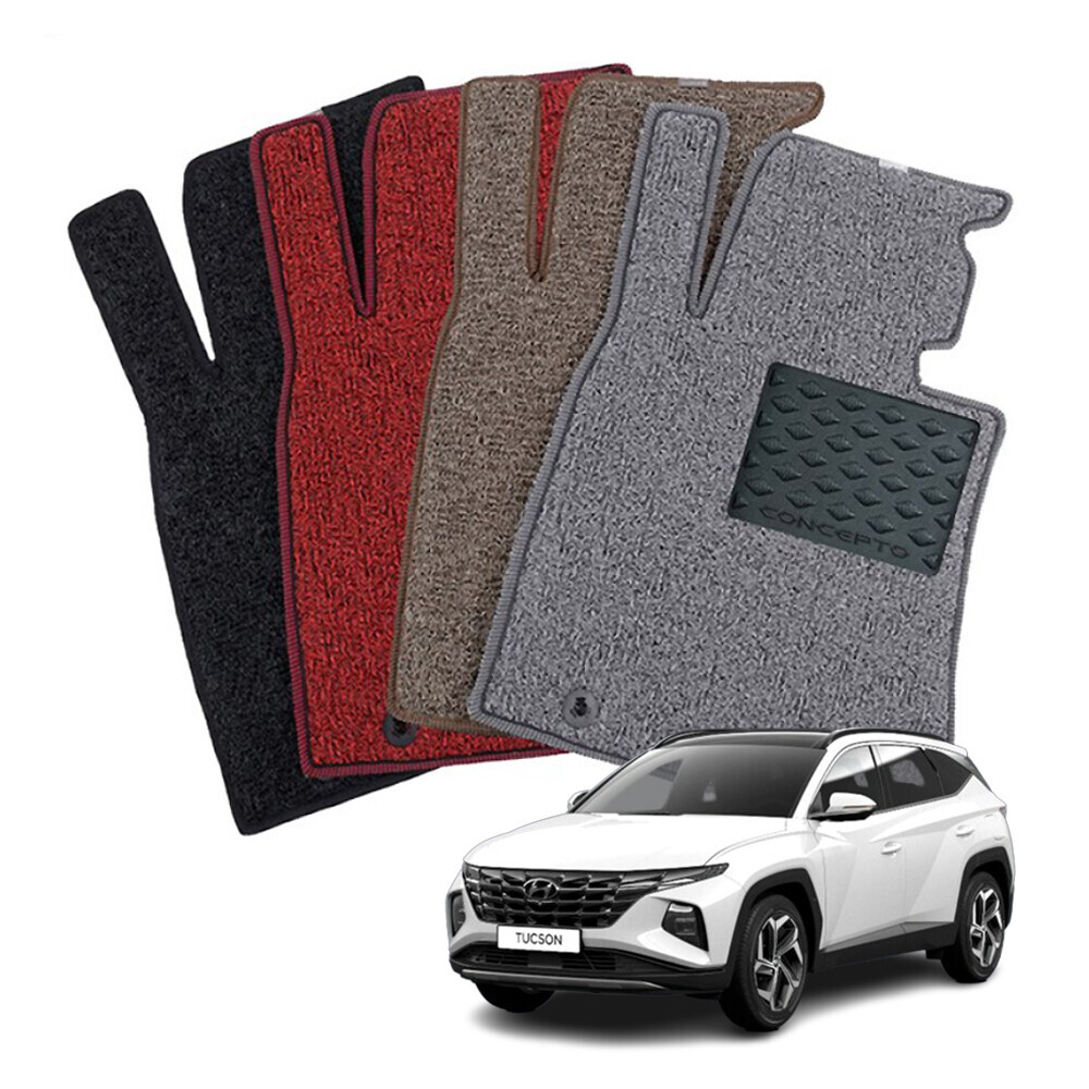 컨셉토디자인 엣지확장형 코일매트 4세대 투싼 NX4 운전석1p