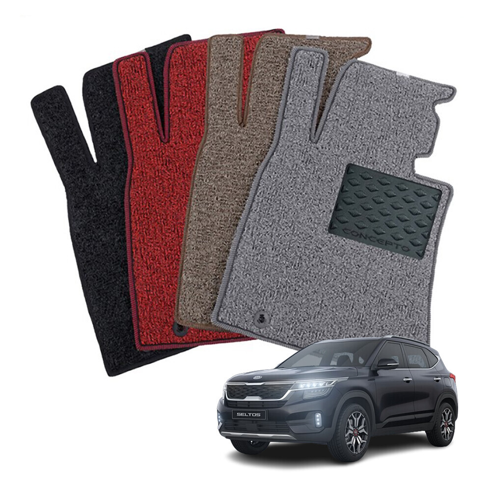 컨셉토디자인 엣지확장형 코일매트 셀토스 운전석1p