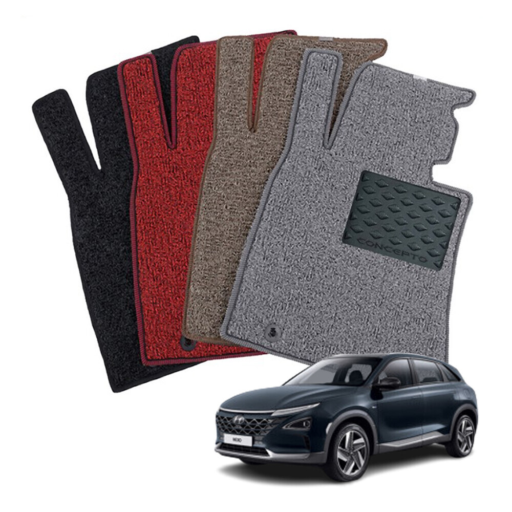 컨셉토디자인 엣지확장형 코일매트 넥쏘 운전석1p (2018-2025.5)