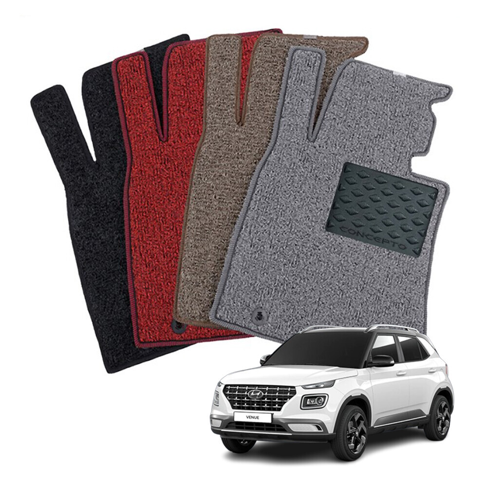 컨셉토디자인 엣지확장형 코일매트 베뉴 운전석1p