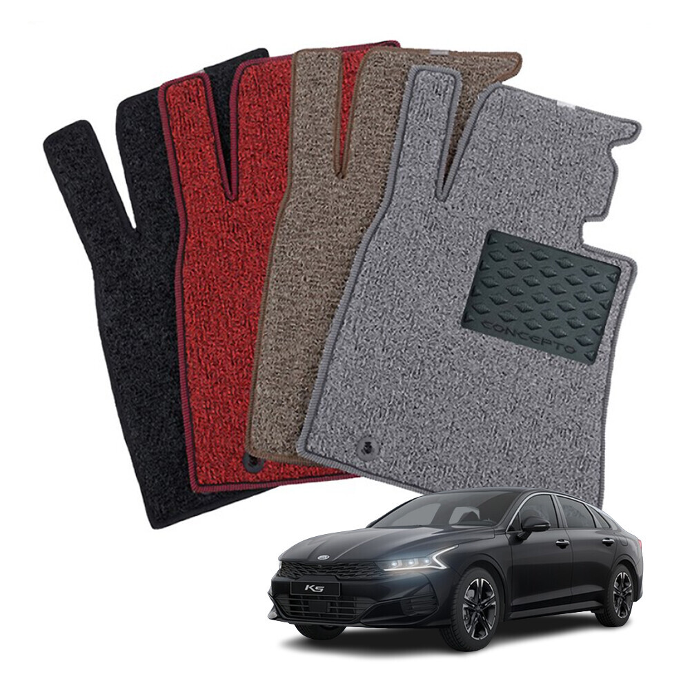 컨셉토디자인 엣지확장형 코일매트 K5 3세대 DL3 운전석1p