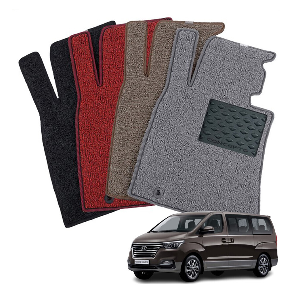 컨셉토디자인 엣지확장형 코일매트 그랜드 스타렉스 운전석1P