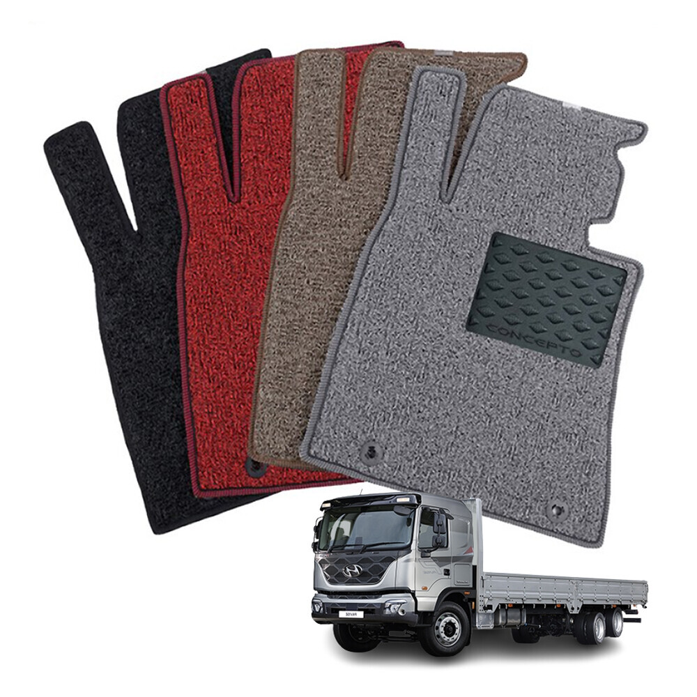 컨셉토디자인 엣지확장형 코일매트 파비스 운전석1P