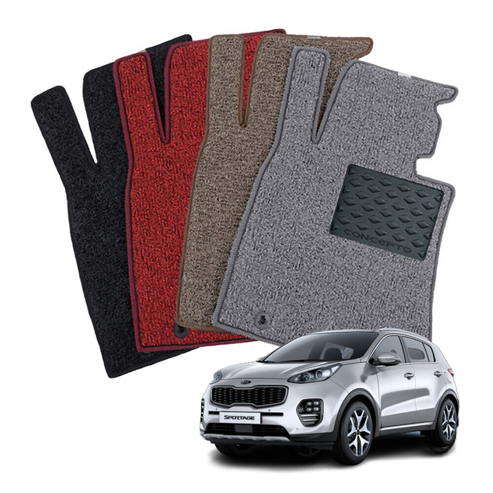 컨셉토디자인 엣지확장형 코일매트 올뉴 스포티지 QL 운전석1p