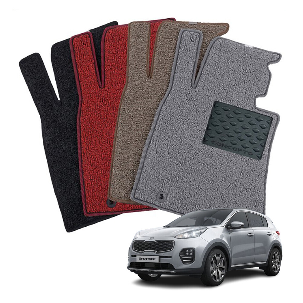 컨셉토디자인 엣지확장형 코일매트 스포티지 더볼드 운전석1p