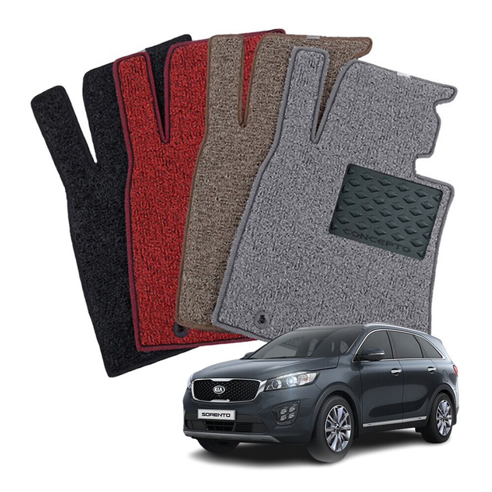 컨셉토디자인 엣지확장형 코일매트 올뉴 쏘렌토 운전석1p