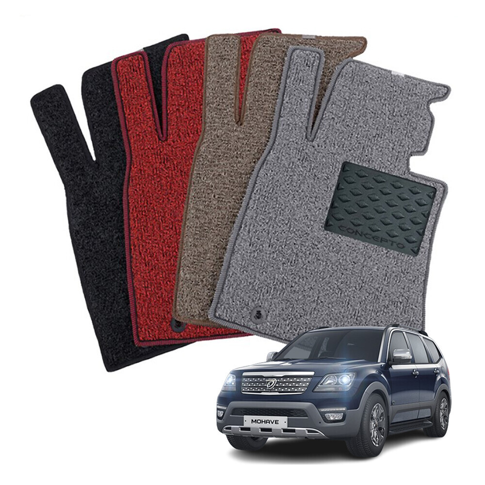 컨셉토디자인 엣지확장형 코일매트 모하비더마스터 (일반페달 19년이후) 운전석1p