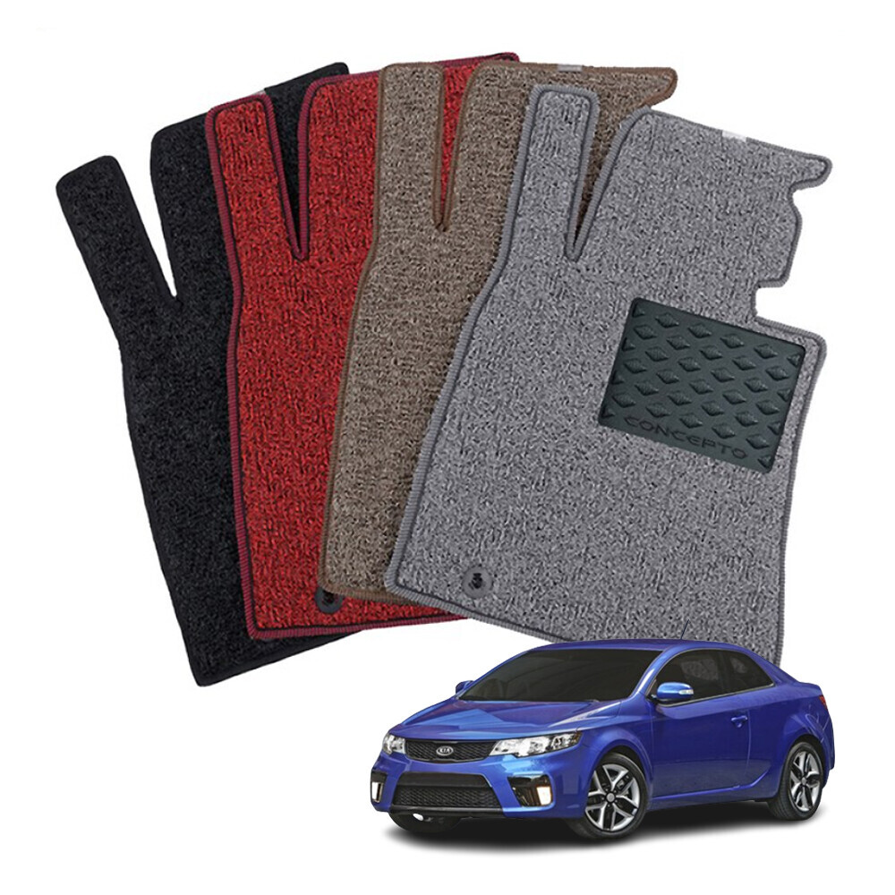 컨셉토디자인 엣지확장형 코일매트 포르테 쿱 운전석1p