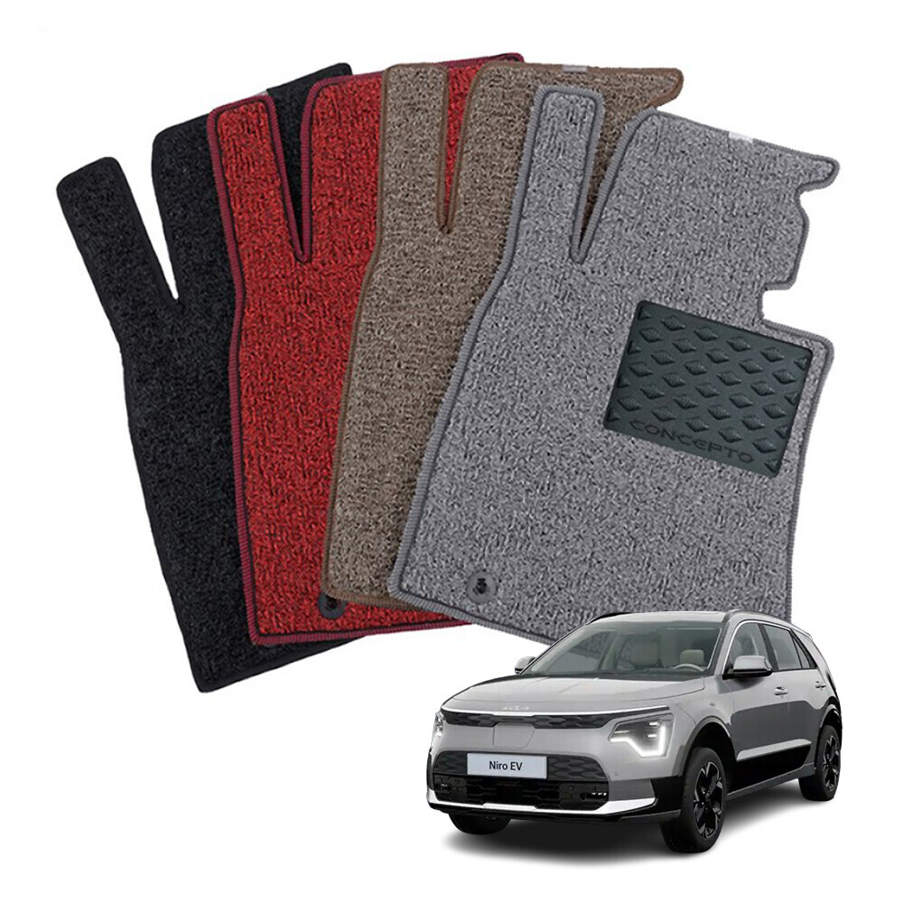 컨셉토디자인 엣지확장형 코일매트 니로 EV 운전석1p