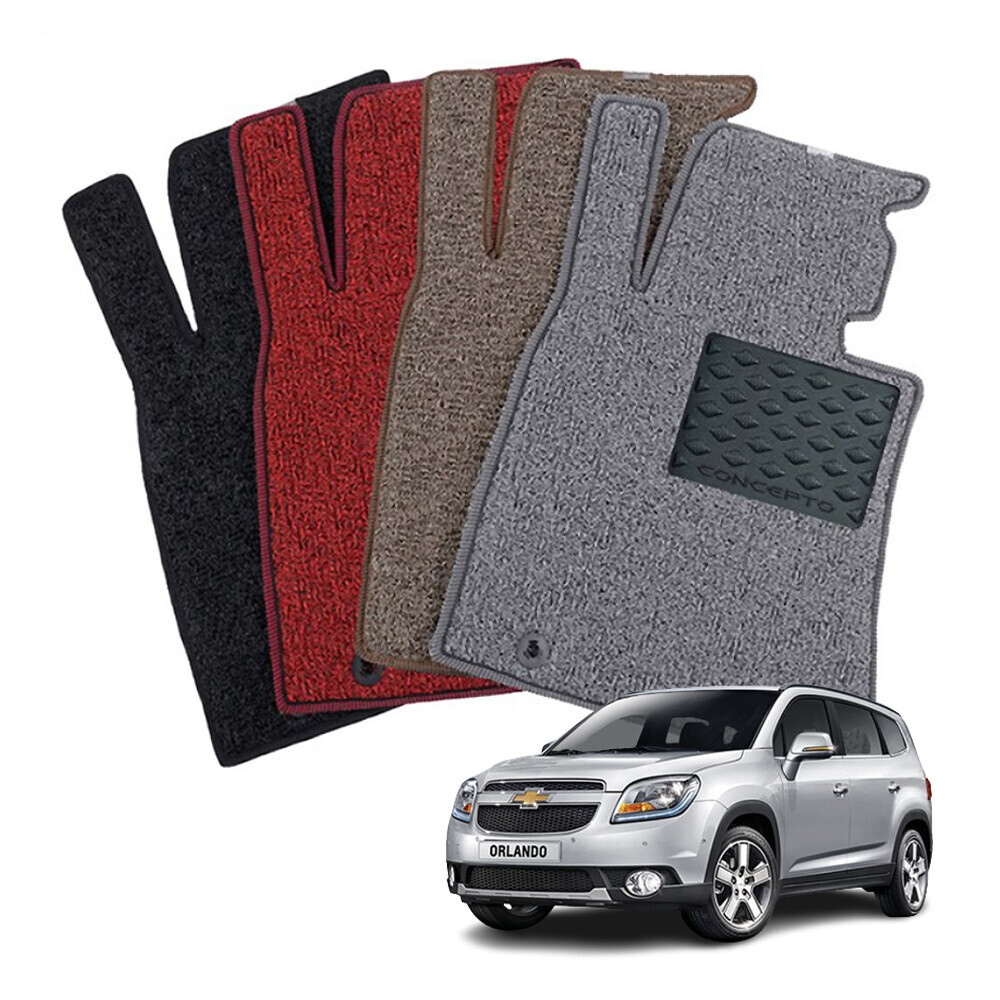 컨셉토디자인 엣지확장형 코일매트 올란도 운전석1p