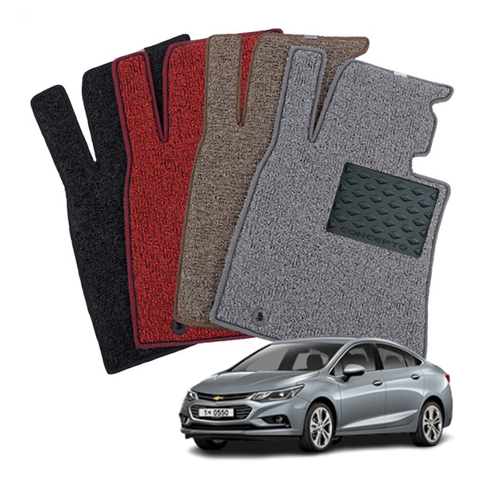 컨셉토디자인 엣지확장형 코일매트 올뉴 크루즈 운전석1p