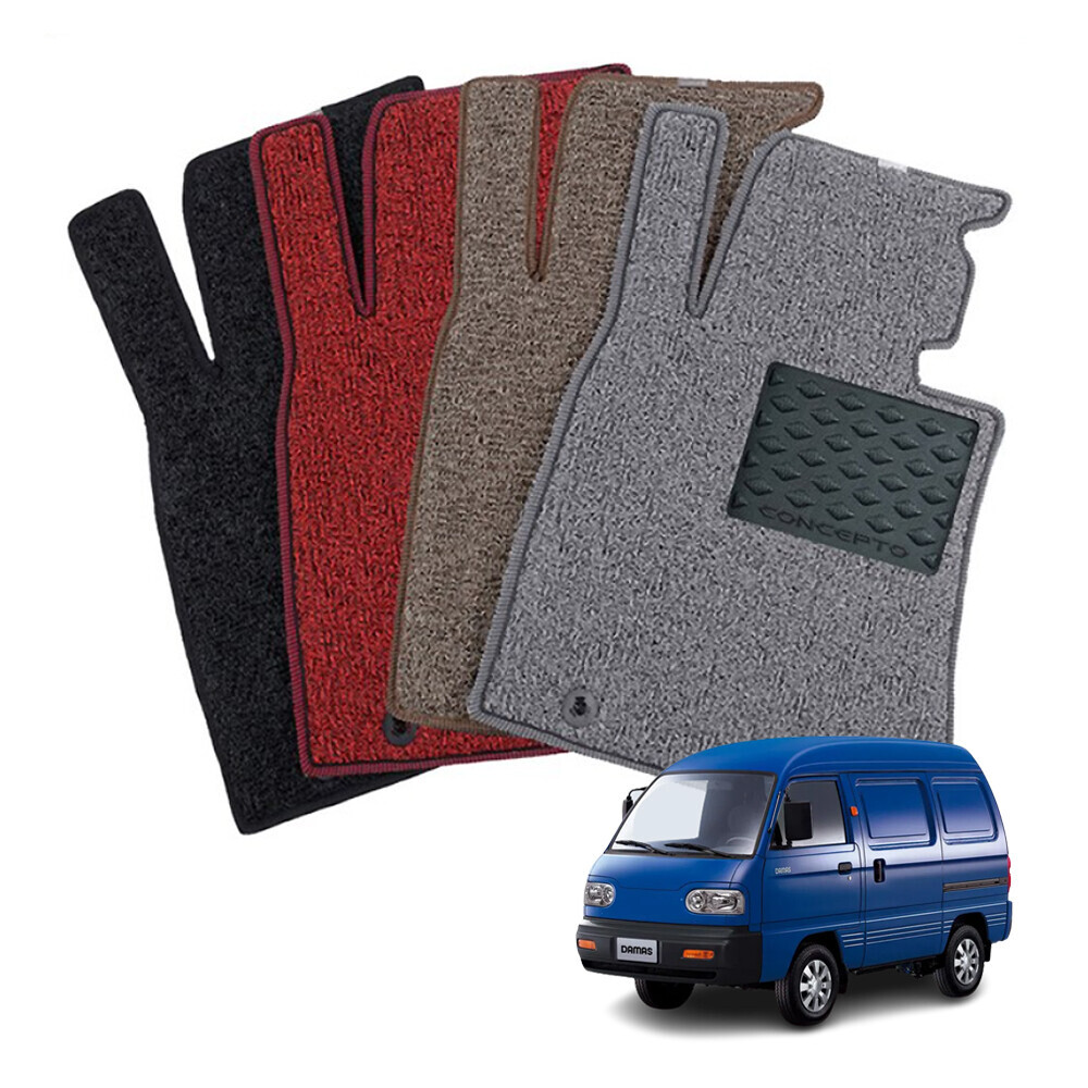 컨셉토디자인 엣지확장형 코일매트 다마스 운전석1p