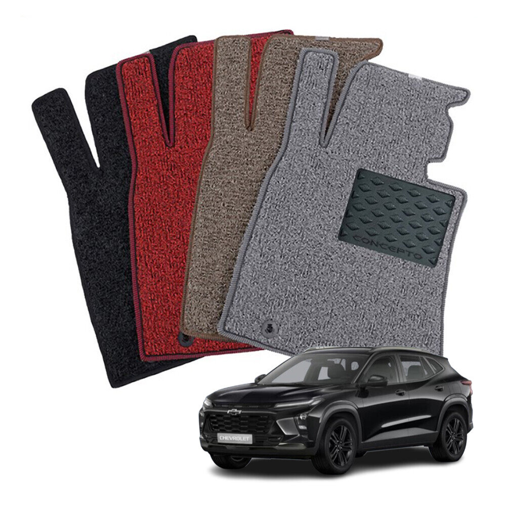 컨셉토디자인 엣지확장형 코일매트 트랙스 크로스오버 2023년식 운전석1p