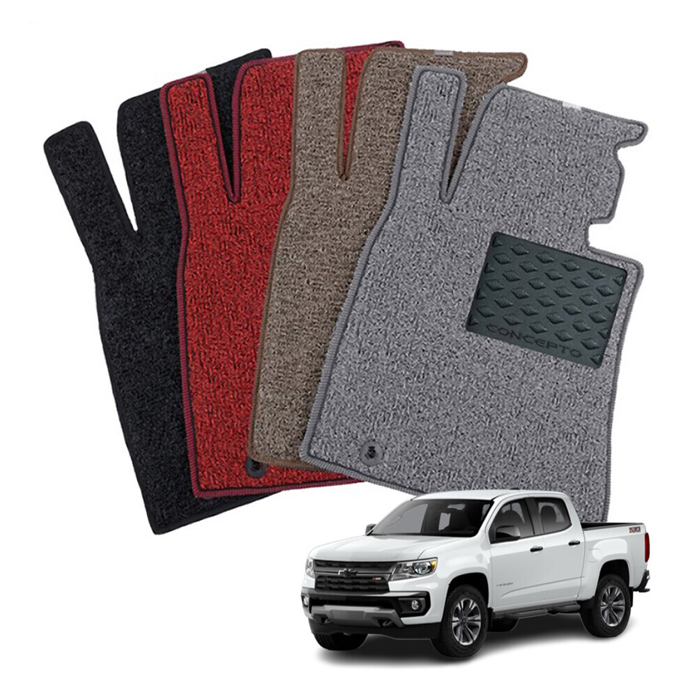 컨셉토디자인 엣지확장형 코일매트 콜로라도 운전석1p (2019-2024.6)