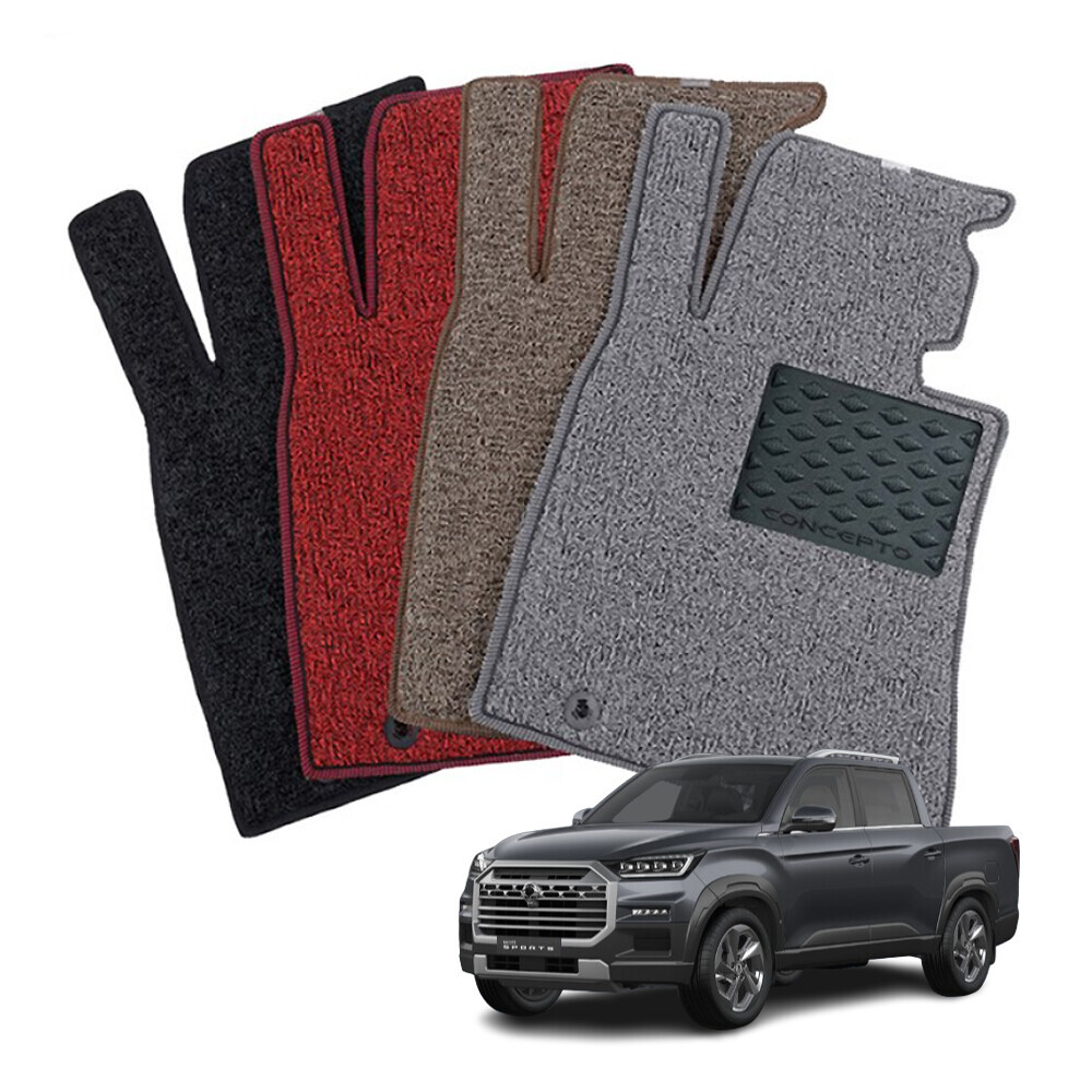 컨셉토디자인 엣지확장형 코일매트 렉스턴 스포츠 (2018~) 운전석1p