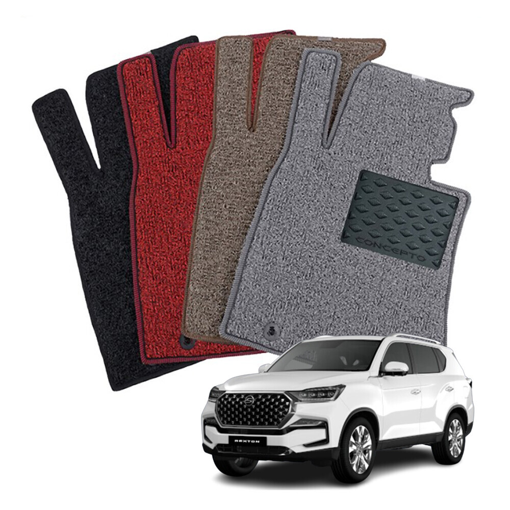 컨셉토디자인 엣지확장형 코일매트 올뉴 렉스턴 (2020.10~) 운전석1p