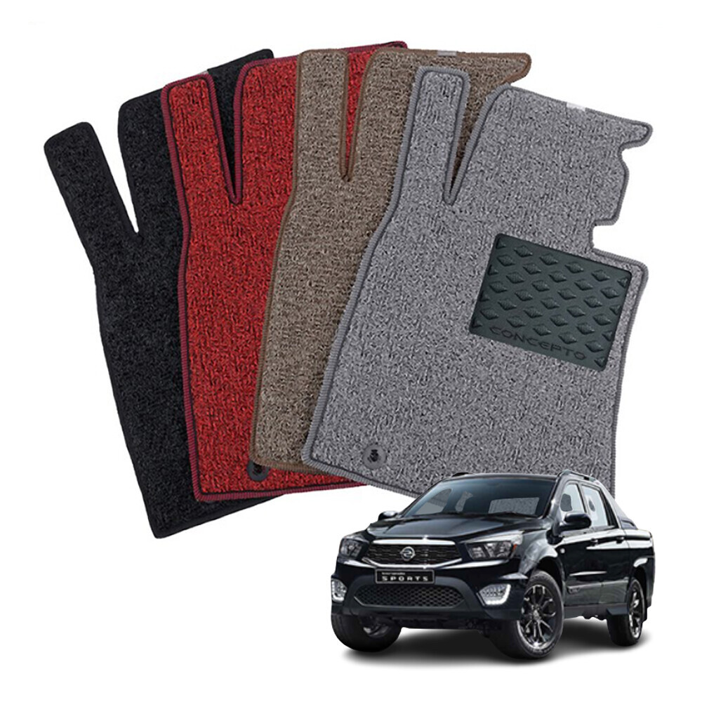 컨셉토디자인 엣지확장형 코일매트 더뉴 코란도 스포츠 (2016.7~2018) 운전석1p