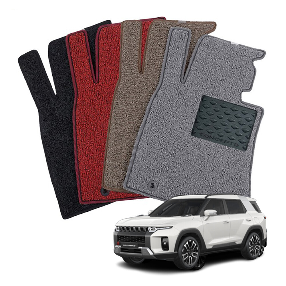 컨셉토디자인 엣지확장형 코일매트 토레스 운전석1p