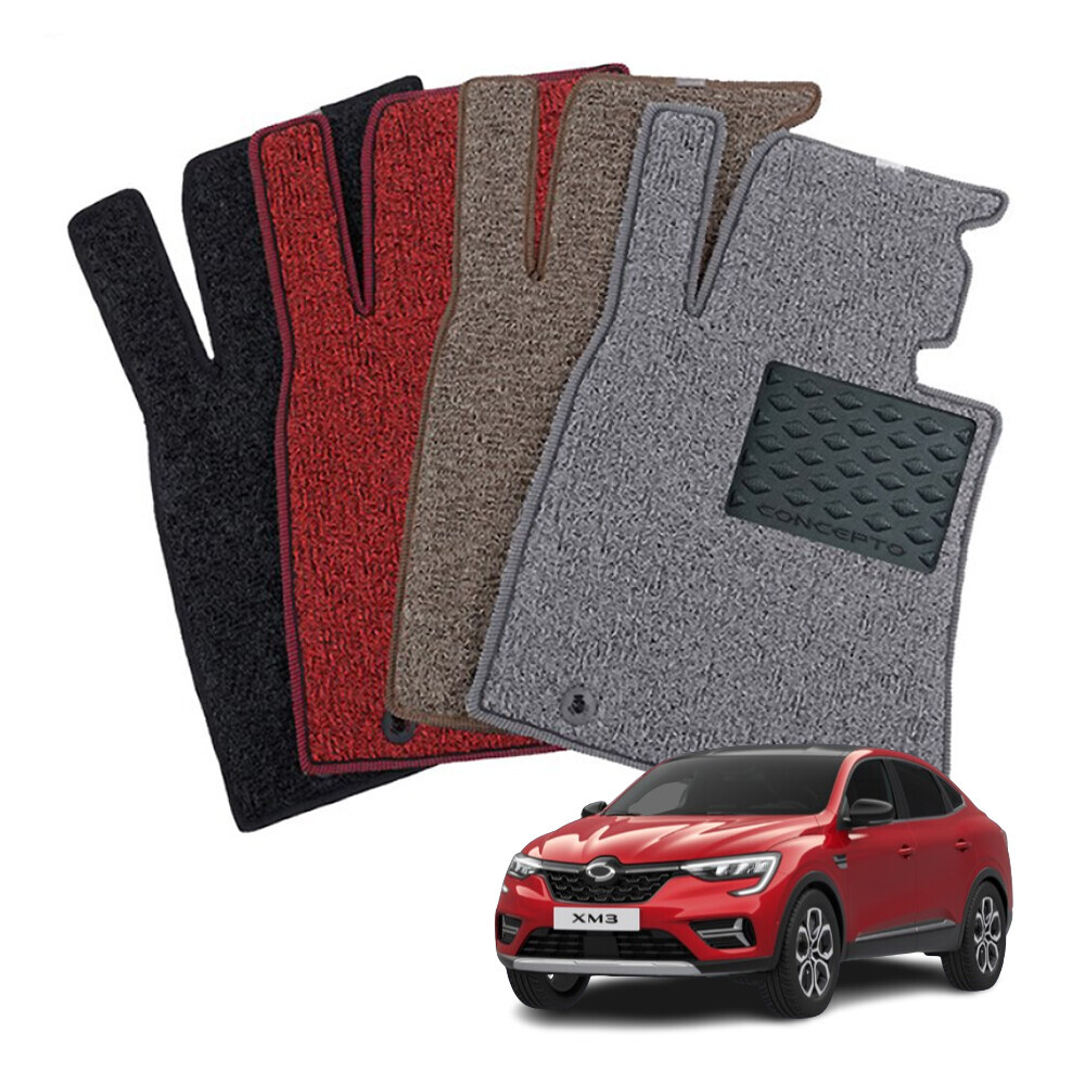 컨셉토디자인 엣지확장형 코일매트 XM3 아르카나 호환 운전석1p