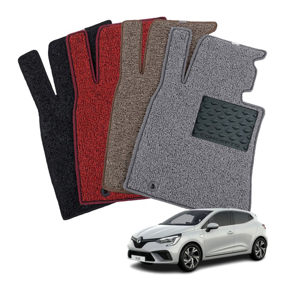 컨셉토디자인 엣지확장형 코일매트 클리오 (2018-2019) 운전석1p