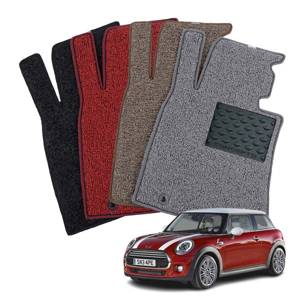 컨셉토디자인 엣지확장형 코일매트 미니 쿠퍼 3도어 3세대 F56 JCW (2014년이후) 운전석1p