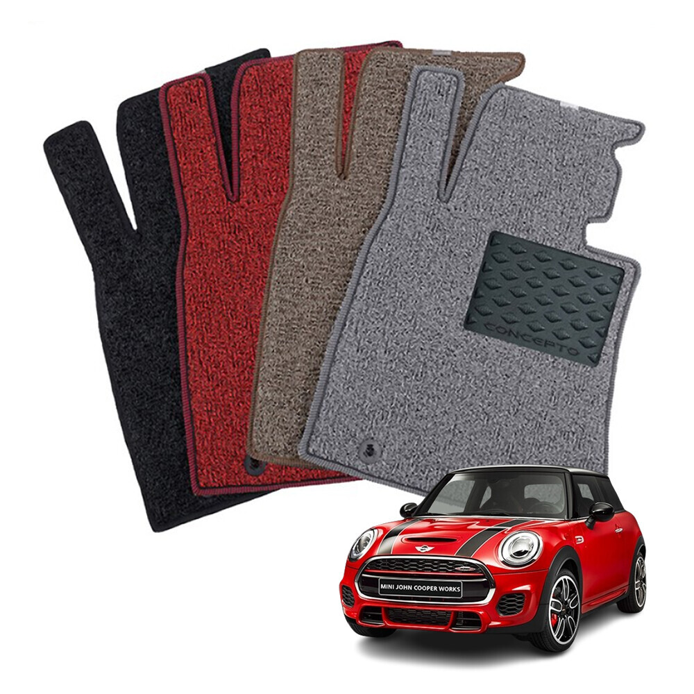 컨셉토디자인 엣지확장형 코일매트 미니 쿠퍼D 3도어 2.5세대 (2011~2013) 운전석1p