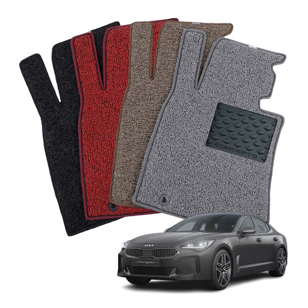 컨셉토디자인 엣지확장형 코일매트 스팅어 운전석1p